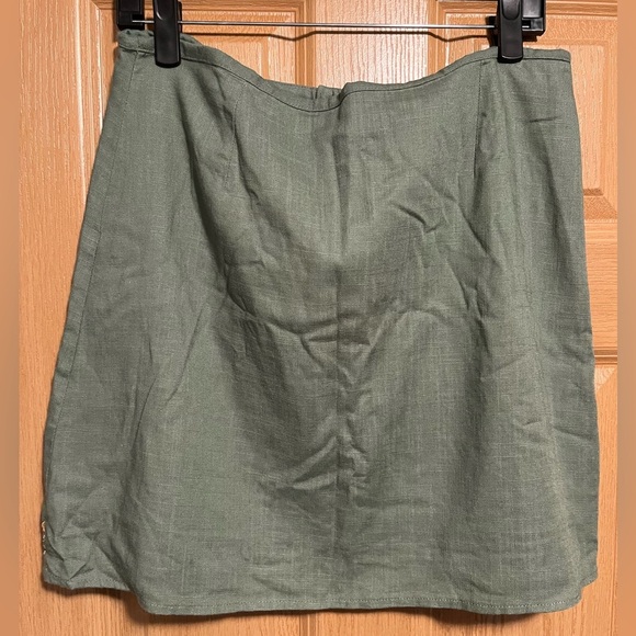 Blue Rain Embroidered Boho Mini Skirt NWT - Picture 6 of 11